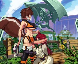 1futa 1girls abs animal_ears animal_humanoid athletic balls big_balls big_breasts big_penis blazblue boxman breasts brown_fur brown_hair cleavage clothed clothing cock_shock cock_worship detailed_background dickgirl duo erection female full-package_futanari fully_clothed fur futa_on_female futanari hair hair_grab hi_res huge_cock human humanoid humanoid_penis intersex intersex/female kneeling large_breasts long_hair makoto_nanaya mammal monster_girl muscular muscular_futanari outside partially_clothed penis penis_awe precum precum_drip red_hair rodent rodent_humanoid sciurid sciurid_humanoid smile squirrel_humanoid standing tail testicles tsubaki_yayoi under_boob veiny_penis video_games rating:Explicit score:394 user:bot