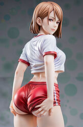  1girls ai_generated ass ass_focus ass_grab basketball_jersey basketball_shorts basketball_uniform brown_eyes brown_hair clothed dressed female female_focus female_only figure figurine fully_clothed fully_dressed hands_on_ass jersey jujutsu_kaisen kugisaki_nobara looking_at_viewer medium_breasts short_hair shorts solo solo_female solo_focus xorex  rating:questionable score: user:abok532