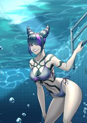 1girls ass black_hair breasts hair_over_one_eye hi_res juri_han large_ass large_thighs one_eye_obstructed smile smiling solo solo_female street_fighter street_fighter_6 swimsuit swimwear tattoo thighs thotlerrr treartz underwater rating:Questionable score:40 user:Monbo