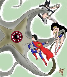 2008 artist_request artist_signature batman batman_(series) dated dc_comics dcau female justice_league male rule_63 starro superman superman_(series) wonder_woman wonder_woman_(series) rating:Explicit score:4 user:bot