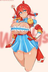 1girls big_breasts breasts cleavage female female_only grin huge_ass huge_breasts large_breasts looking_at_viewer naughty_face nisetanaqa seductive seductive_smile smile solo thick_thighs thighhighs wendy's wendy_thomas rating:Questionable score:295 user:justausername