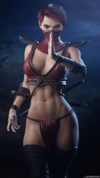 1girls 3d abs blender breasts female female_only looking_at_viewer mortal_kombat mortal_kombat_11 shizzyzzzzzz skarlet solo rating:Questionable score:233 user:nonymous