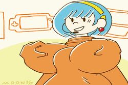 1girls amelia_n. animated between_breasts big_breasts blue_hair breast_grab breast_squeeze breasts breathing bulge cleavage clothes_sharing clothing clothing_entrapment dialogue dress earring eyeless_male female groping huge_breasts inside_clothes large_breasts licking lilmoonie male mob_face nintendo nintendo_switch no_bra no_sound oblivious saliva shared_clothes size_difference sweater tongue unaware under_clothes underneath_clothing video rating:Questionable score:312 user:punkmaster