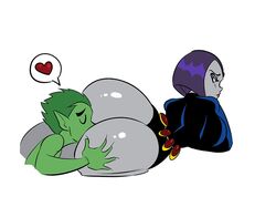 anilingus ass ass_worship beast_boy bubble_butt dc dc_comics face_in_ass glassfish heart huge_ass huge_breasts licking lying_down male rachel_roth raven_(dc) rimming size_difference speech_bubble teen_titans white_background rating:Questionable score:198 user:thebooblover