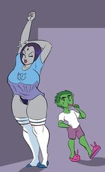 beast_boy dc dc_comics glassfish huge_breasts rachel_roth raven_(dc) size_difference straight teen_titans rating:Questionable score:85 user:thebooblover