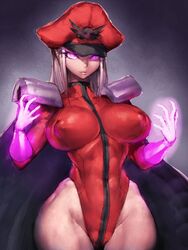 1girls 2020 abs big_breasts breasts curvy female female_only fumio_(rsqkr) hat hi_res highres hourglass_figure leotard long_hair looking_at_viewer m_bison muscles muscular muscular_female purple_eyes rule_63 simple_background solo street_fighter thick_thighs video_games wide_hips rating:Questionable score:209 user:Shmivi