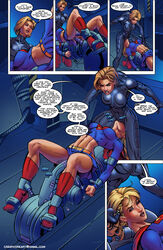 2girls anal_sex angry aphrodisiac arched_back bad_end blonde_hair bodysuit bondage bound_ankles bound_arms bound_wrists brainwashed cape clothed_sex comic creativore cunnilingus dc dc_comics defeated defeated_hero dialogue dildo double_penetration drugged empty_eyes english_text female female_only femdom forced_cunnilingus forced_oral fully_clothed hair_grab head_back helpless humiliation immobile kara_zor-el kryptonite machine mechanical_fixation midriff mind_break on_back sex_machine sex_slave skirt sound_effects supergirl vaginal_penetration yuri rating:Explicit score:302 user:FrankBlack6