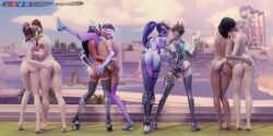 3d 6+girls 8girls alternate_costume areolae asian ass ass_grab blender blizzard_entertainment breasts brigitte chronal_accelerator d.va dark-skinned_female dark_skin egyptian female female_only forceballfx harness human interracial kissing latina legwear looking_back mercy multiple_girls nano_d.va nipples nude overwatch pharah pussy rose_tracer sombra stirrup_legwear symmetra tattoo thighhighs toeless_legwear tracer video_games widowmaker yuri rating:Explicit score:344 user:justausername