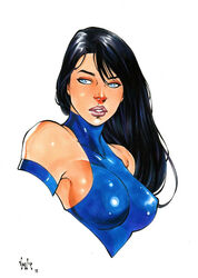 1girls 2019 betsy_braddock big_breasts black_hair blue_eyes blue_leotard breasts busty dated ed_benes_studio eyeshadow female female_only homo_superior human large_breasts leotard lipstick long_hair makeup marvel marvel_comics mascara mutant pinup psylocke purple_lips purple_lipstick raised_eyebrows signature skintight solo straight_hair superheroine telepath upper_body vagner_fernandes x-men rating:Questionable score:35 user:JackieEstacadoThrowaway