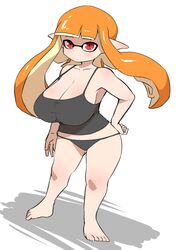 1girls alternate_breast_size breasts busty female hi_res inkling inkling_girl large_breasts light-skinned_female light_skin long_hair nintendo nobunagapero orange_hair panties peronattu shortstack splatoon splatoon_(series) tank_top tentacle_hair thighs top_heavy rating:Questionable score:71 user:Aeolus_HX