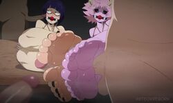 2girls 3boys ambiguous_consent animated ashido_mina barefoot big_penis black_nails black_toenail_polish black_toenails boku_no_hero_academia bondage collaborative_footjob cum cumshot double_footjob dubious_consent ejaculation feet feet_focus female foot_fetish foot_focus footbang footjob gag grunting horns jirou_kyouka kegs kyoka_jiro long_video longer_than_30_seconds longer_than_one_minute lying meteorreb0rn mina_ashido moaning mouth_gag multiple_ejaculations multiple_girls my_hero_academia penis penis_on_face pink_skin punk questionable_consent scrunched_toes short_hair soles sound tagme teenage_girl teenager thighs toenail_polish toes toes_scrunch video voice_acted rating:Explicit score:479 user:Feet_lovers