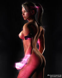 1girls 3d 3d_(artwork) arm_band armband blonde_hair breasts female female_only mortal_kombat mortal_kombat_11 naked nude nude_female ponytail skstalker solo sonya_blade uncensored rating:Explicit score:60 user:BrotherAntroz