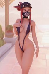 1girls 3d akali alternate_costume chaunguyen female female_only k/da_akali k/da_series league_of_legends solo rating:Questionable score:66 user:garentee