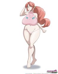 1girls big_breasts curvy_figure elite_four eye_contact feet glasses hair_tie huge_breasts innie_pussy large_breasts long_hair looking_at_viewer lorelei_(pokemon) lorelei_(pokemon_frlg) nintendo pale-skinned_female pale_skin pink_thong pokemon pokemon_rgby red_eyes red_hair riffsandskulls thick_thighs thighs thong toenails voluptuous white_background wide_hips rating:Questionable score:46 user:Ugabuga