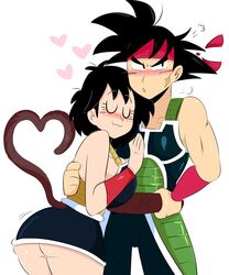 1girls :3 bardock big_ass big_breasts big_butt black_eyes black_hair breasts canon_couple couple cute dilf dragon_ball dragon_ball_super dragon_ball_z female gine hearts husband_and_wife jinu light-skinned_female light_skin long_hair milf pointy_chin romantic romantic_couple saiyan simple_background skirt smile spiky_hair thick_thighs white_background wholesome rating:Questionable score:198 user:Kaiokenx34