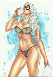 1girls 2019 black_bra black_cat_(marvel) black_lingerie black_panties blue_eyes boobs bra breasts color cup dated domino_mask drinking_milk ed_benes_studio felicia_hardy female female_only holding_cup holding_jug human jonatas lingerie lipstick long_hair marvel marvel_comics mask milk nail_polish panties pinup red_lips red_lipstick red_nail_polish red_nails signature solo spider-man_(series) standing thighs white_hair rating:Questionable score:46 user:JackieEstacadoThrowaway