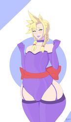 1boy abarus androgynous bulge canon_crossdressing cloud_strife crossdressing femboy final_fantasy final_fantasy_vii girly lipstick male male_only solo thick_thighs thunder_head trap twin_braids rating:Explicit score:143 user:creamygoodness1218