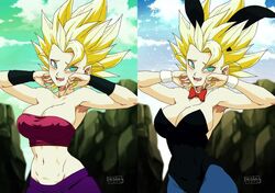 1girls blonde_hair blue_eyes cameltoe caulifla cleavage curvy dragon_ball dragon_ball_super erect_nipples female huge_areolae huge_ass huge_breasts liesday puffy_nipples thick_lips voluptuous wide_hips rating:Explicit score:168 user:gaver