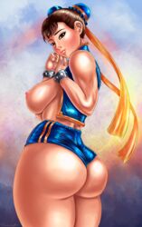 chun-li pinup street_fighter tagme tuomashart rating:Explicit score:126 user:Linkonpark100