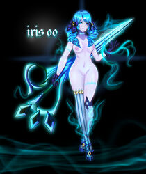 gwen_(league_of_legends) iris_00 league_of_legends tagme twin_drills twintails rating:Explicit score:29 user:iris_00