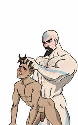 2boys age_difference airbender_tattoo anal anal_sex avatar_the_last_airbender big_dom_small_sub gay kai_(avatar) male male_only nickelodeon older_man_and_younger_boy smooth_skin tattoo tenzin the_legend_of_korra yaoi rating:Explicit score:61 user:Navatar13