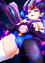 heart league_of_legends mamimi_(artist) nipple_bulge pussy_bulge riot_games star_guardian star_guardian_series star_guardian_zoe zoe_(league_of_legends) rating:Explicit score:232 user:maimimi