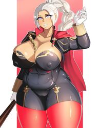 1girls breasts cameltoe cleavage edelgard_von_hresvelg erect_nipples female female_only fire_emblem fire_emblem:_three_houses huge_breasts nintendo nipples solo thick_thighs wide_hips xiceowl rating:Explicit score:27 user:justausername