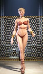 1girls 3d cassie_cage female female_only mortal_kombat mortal_kombat_11 mrsmugbastard open_toe_shoes solo rating:Questionable score:62 user:thebooblover