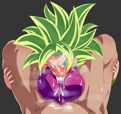 1girls big_breasts blue_eyes blush bra breasts censor_bar censored clothed_paizuri cum cum_between_breasts cum_drip cum_on_clothing cum_on_face cum_on_hair cum_pool cumshot dragon_ball dragon_ball_super earrings ejaculation_between_breasts female fusion green_eyes green_hair holding_legs kefla large_breasts legendary_super_saiyan light-skinned_female light_skin looking_at_another looking_away male naked nipples nipples_visible_through_clothing paizuri paizuri_under_clothes penis potara_earrings rom saiyan short_hair smiling spiky_hair straight super_saiyan super_saiyan_2 tagme rating:Explicit score:55 user:Bj14