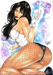 1girls 2019 angry ass big_breasts black_hair black_panties black_shoes black_thong breasts busty dated dc dc_comics ed_benes_studio eyeshadow female female_only fishnet fishnet_legwear fishnets glare gloves green_eyes justice_league large_breasts leonardo_lourenco long_hair looking_back magician makeup mascara panties pinup red_lips red_lipstick shirt shoes signature solo straight_hair superheroine thong traditional_media white_gloves white_shirt zatanna zatanna_zatara rating:Explicit score:69 user:JackieEstacadoThrowaway