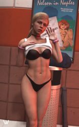 1girls 3d abs athletic blonde_hair bra cassie_cage female female_only fit fit_female mortal_kombat mortal_kombat_11 panties pose posing solo tagme underwear wildynsfw rating:Questionable score:100 user:Zardauz