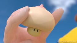 1girls 3d animated areolae blender breast_expansion breasts bursting_breasts expansion female female_only gigantic_breasts hyper_breasts mario_(series) mario_tennis mushroom nintendo nipples no_sound outdoors princess_daisy rochestedorm tagme video rating:Explicit score:278 user:RochesteDorm