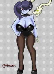  big_breasts bunny_girl cvubbh olimoonn skullgirls squigly  rating:questionable score: user:bot