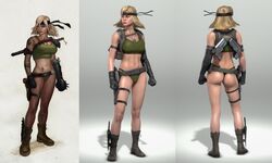 3d abs arm_sleeves ass bare_legs bare_midriff bare_shoulders belly big_breasts blonde_hair boots breasts brown_eyes bubble_butt busty butt cassie_cage cleavage concept_art crop_top dog_tags elbow_gloves eyelashes female female_focus female_only fit fit_female full_body g-string gun headband holster hourglass_figure knife large_breasts lipstick long_hair military mortal_kombat mrsmugbastard navel official_art pinup pose posing skimpy skimpy_clothes soldier solo sonya_blade sonya_blade_(cosplay) tagme tank_top thigh_holster thong toned toned_female wide_hips rating:Questionable score:51 user:Zardauz