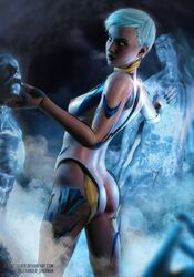 1girls 3d 3d_(artwork) ass female female_focus frost_(mortal_kombat) functionally_nude gray_hair grey_hair looking_at_viewer mortal_kombat mortal_kombat_11 nude nude_female short_hair skstalker small_breasts standing white_hair rating:Explicit score:119 user:TrinityHyper