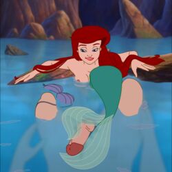 1:1 2d_animation animated ariel bikini blue_eyes breasts clothing disney disney_princess faceless_male female fin genitals hair human male male_pov mammal marine merfolk nipples nude penis red_hair rock rooler34 shell shell_bikini straight swimwear tail_job the_little_mermaid water rating:Explicit score:109 user:bot