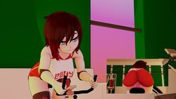 3d 3d_animation animated animation bicycle clothed dildo dildo_bike exercise_bike female female_only gym_uniform masturbation no_sound pussy ruby_rose ruby_rose_(skuddbutt) rwby skuddbutt solo thenaysayer34 video rating:Explicit score:283 user:thenaysayer34