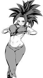 1girls abs black_eyes black_hair breasts dragon_ball dragon_ball_super earrings female fusion huge_breasts kefla leggings light-skinned_female light_skin looking_at_viewer nipples_visible_through_clothing ponytail potara_earrings rom saiyan short_hair spiky_hair rating:Explicit score:137 user:Bleach_loverwdwefs