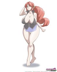 1girls big_breasts clothed_female elite_four feet female female_focus female_only glasses hair_tie long_hair lorelei_(pokemon) lorelei_(pokemon_frlg) mature_female miniskirt nintendo pokemon pokemon_frlg pokemon_lgpe pokemon_rgby red_hair riffsandskulls short_skirt skirt solo solo_female solo_focus rating:Explicit score:41 user:Ponic5