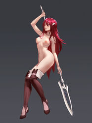 1girls azto_dio cordelia_(fire_emblem) fire_emblem fire_emblem_awakening long_hair nintendo nude pinup red_hair solo rating:Explicit score:68 user:MegaMoo