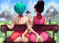 2boys 2girls alternate_version_available ass ass_to_ass ass_worship being_watched bimbo bisexual bisexual_(female) bisexual_wife black_hair blue_hair bulma_briefs butt_worship cheating cheating_wife chichi clothing crotchless dragon_ball dragon_ball_z dress_lift exhibitionism female female_penetrated female_penetrating fingering fingering_ass goku hair_bun hidden krillin kuririn large_ass long_hair male male_with_female male_with_male mature_female milf more_revealing_backside multiple_girls muscular_male mutual_fingering mutual_masturbation nothing_to_see_here onlookers outdoors panties public pussy_juice pussy_juice_drip pussy_juice_trail short_hair shounen_jump son_goku stealth_ass_grab stealth_fingering stealth_sex sweatdrop thong tuomashart unaware unknowing_bystander unzipped vegeta wet_pussy wide_hips yuri rating:Explicit score:1038 user:Reizo40