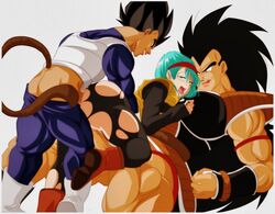 1girls 2020 2boys ahe_gao anal anal_sex armor ass big_ass black_leggings black_legwear blue_eyes blue_hair boots bulma_briefs bulma_briefs_(frieza_saga) clothed clothing color curvaceous double_penetration dragon_ball dragon_ball_z dubious_consent eyes_squinting female headband huge_ass human interspecies leggings light-skinned_female light_skin line_art long_hair male mmf_threesome muscles muscular muscular_male nala1588 open_mouth questionable_consent raditz ripped_clothing ripped_pants short_hair simple_background squinting straight tail threesome tongue tongue_out vaginal_penetration vaginal_sex vegeta white_background rating:Explicit score:38 user:out_db