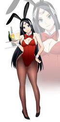 1girls bar barmaid battle_bunny_irelia black_hair blue_eyes bunny_ears bunnysuit irelia_xan league_of_legends muhammadrahmady tray rating:Explicit score:40 user:darkrobbe1