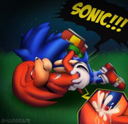 !!! 2boys cum cum_in_ass cum_inside gay hairgrape hands_behind_back knuckles_the_echidna male_only missionary_position penis rape sonic_(series) sonic_the_hedgehog sonknux suprised unexpected yaoi rating:Explicit score:14 user:GrapeHair