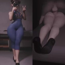 1boy 1girl 1girls 3d anal anal_penetration anal_sex animated asian_female ass ass_bounce ass_jiggle ass_shake before_anal before_and_after big_ass bodysuit bouncing_ass bubble_butt chun-li chun-li_(fortnite) curvy evilaudio face_down_ass_up fat_ass feet fortnite high_heels huge_ass instant_loss jiggling_ass kittyyevil leg_up miyukiva partial_male peace_sign prone_bone selfie shorter_than_30_seconds shorter_than_one_minute sound split_screen straight street_fighter thick_ass thick_thighs thrusting v video wide_hips rating:Explicit score:1147 user:MiyukiVA