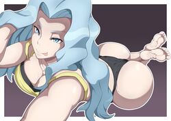 1girls :p ass barefoot big_ass big_breasts blue_eyes blue_hair breasts elite_four female huge_ass huge_breasts karen_(pokemon) karen_(pokemon_hgss) large_ass large_breasts long_hair naughty_face nintendo oryuto panties pokemon pokemon_gsc pokemon_hgss seductive_look seductive_smile smile thick_ass voluptuous wide_hips rating:Questionable score:344 user:Ugabuga