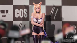 1girls 2020 ahri alternate_costume breasts cleavage female female_only firolian k/da_ahri k/da_series league_of_legends riot_games solo vastaya rating:Questionable score:119 user:justausername