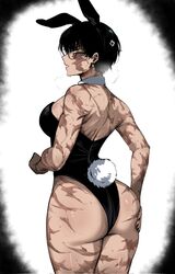 1girls ass big_ass big_butt big_penis bunny_ears bunny_tail bunnysuit burn_scar burn_scars earrings female female_only glasses gonzalo_costa jujutsu_kaisen masoq095 scar scars_all_over short_hair solo solo_female solo_focus thick_thighs thighs wide_hips yellow_eyes zenin_maki rating:Questionable score:492 user:HughthyDerg