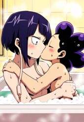 ai_generated alfort bath bathing bathroom bathtub boku_no_hero_academia breasts bubble_bath hugging jirou_kyouka kissing kyoka_jiro mineta_minoru minoru_mineta my_hero_academia nude nude_female nude_male rating:Explicit score:69 user:alienahachiyon