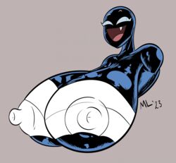 1girls ameizing_lewds big_breasts breasts_bigger_than_head covered_erect_nipples female female_only grey_background marvel marvel_comics naked nude robinebra she-venom she-venom_(ameizing_lewds) solo spider-man_(series) venom venom_(marvel) rating:Explicit score:58 user:JumbWarrior